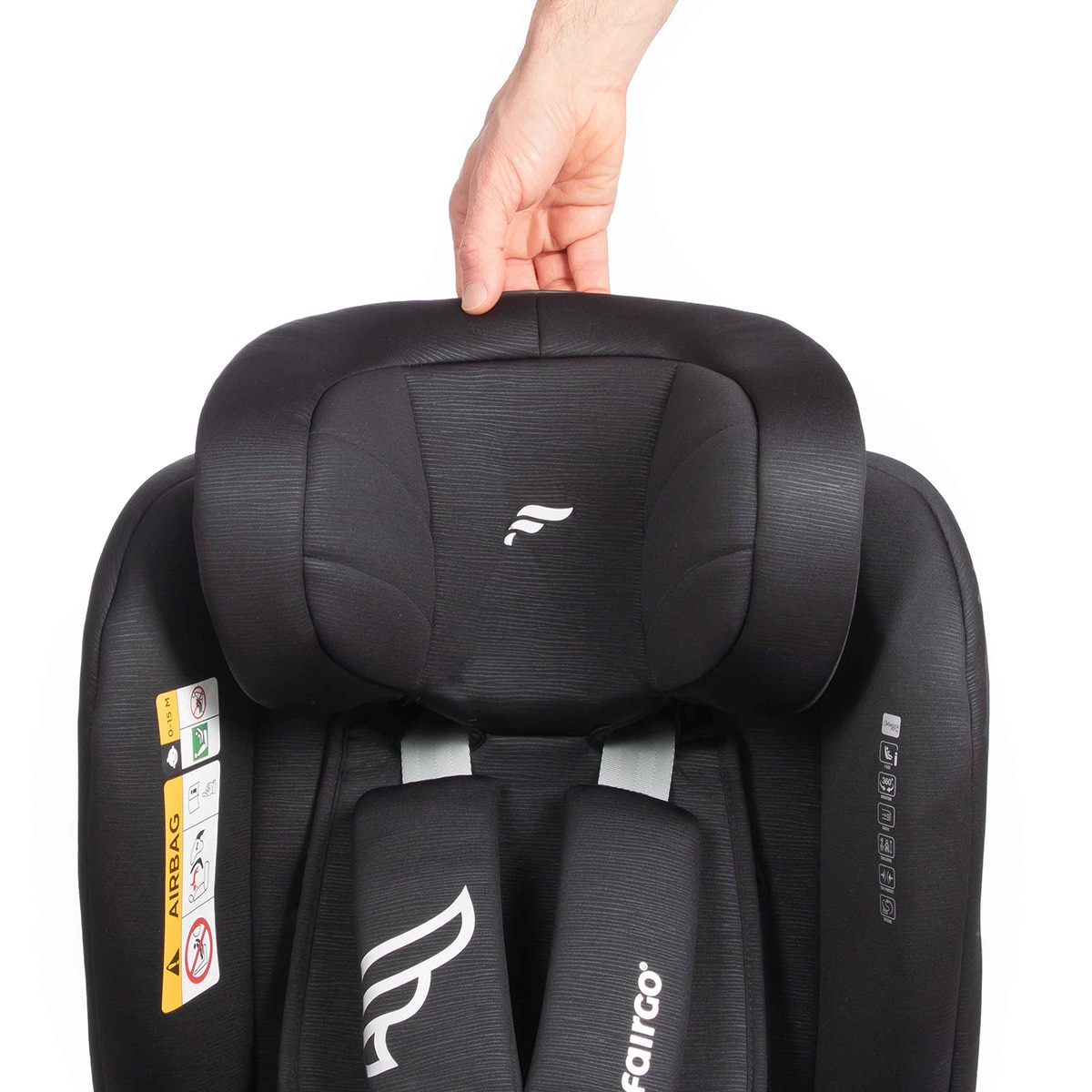 Silla de coche Corazza I-Size (40-150 cm) Negro-6