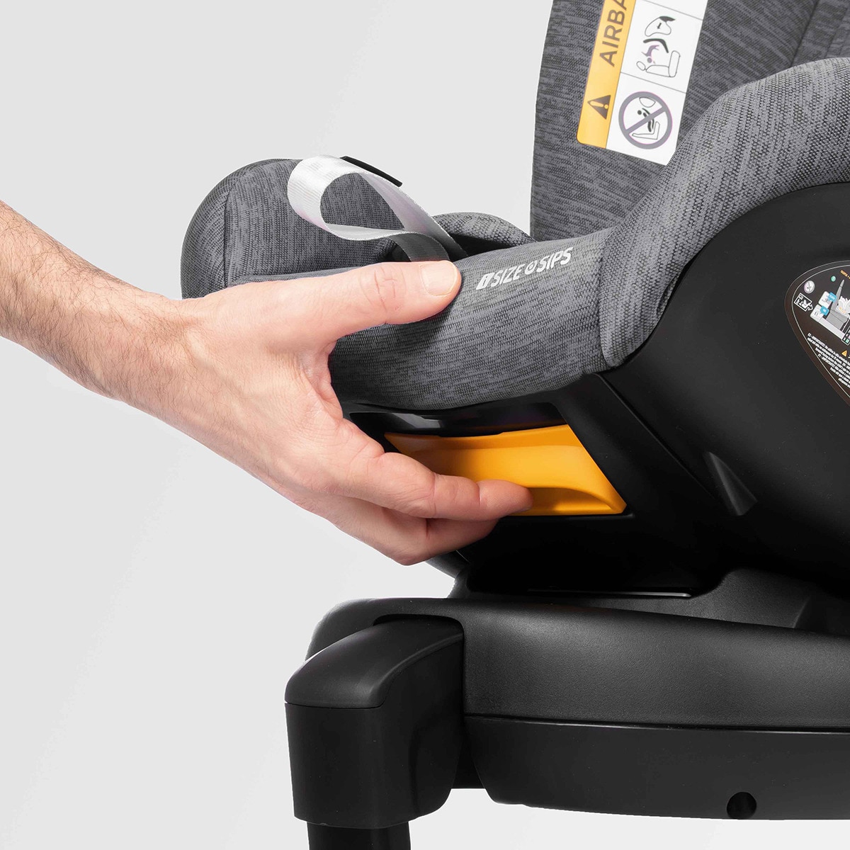 Cadeira Auto Corazza I-Size - 40-150 cm Cinzento-escuro-8