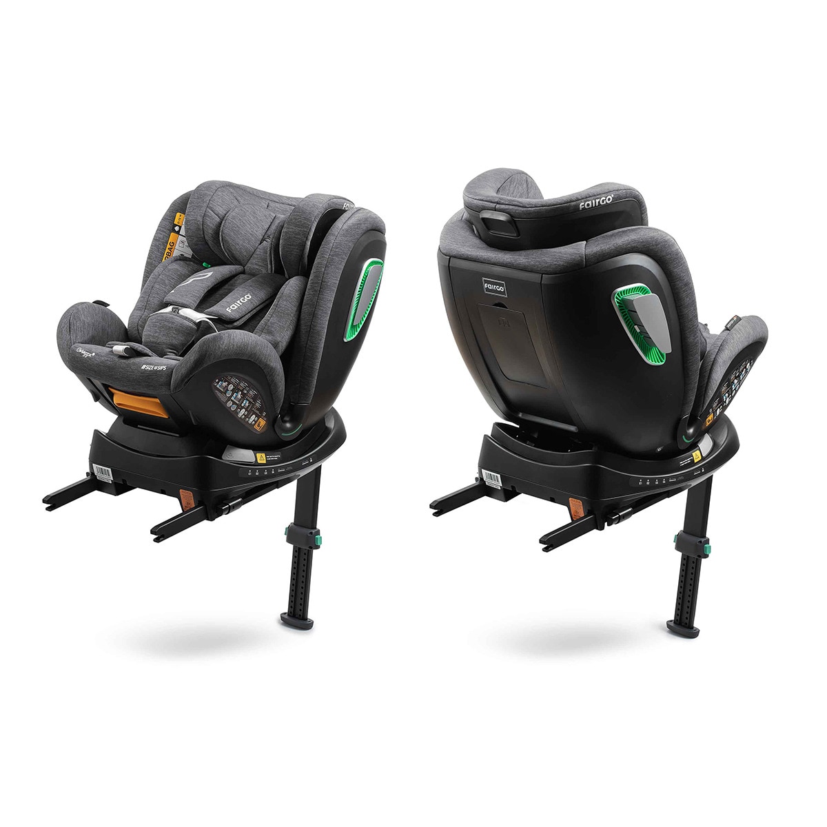 Cadeira Auto Corazza I-Size - 40-150 cm Cinzento-escuro-2