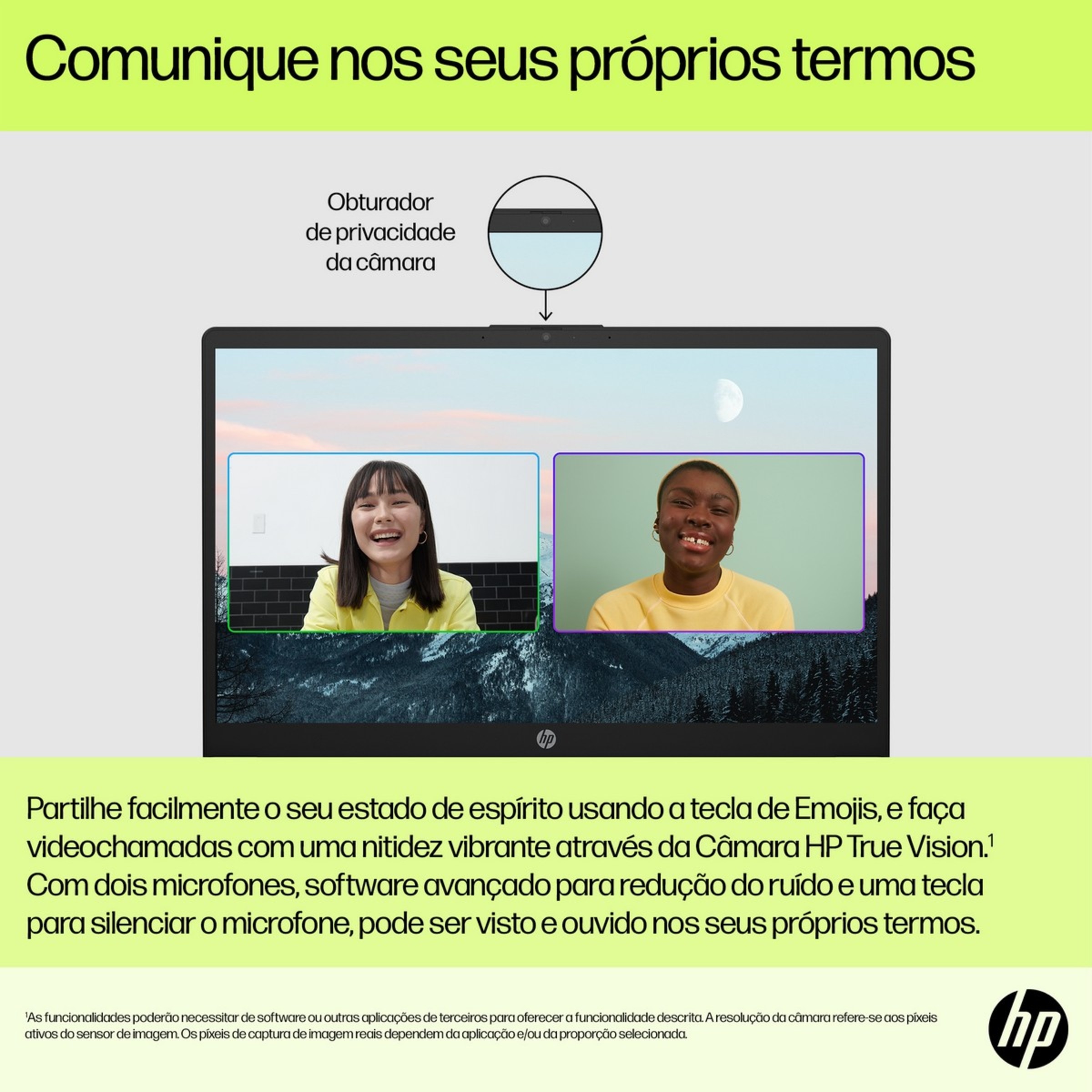 Computador Portátil HP 15-FD0040NP, 15,6", Intel® Core™ i5-1235U, 512 GB SSD, 16 GB RAM 7