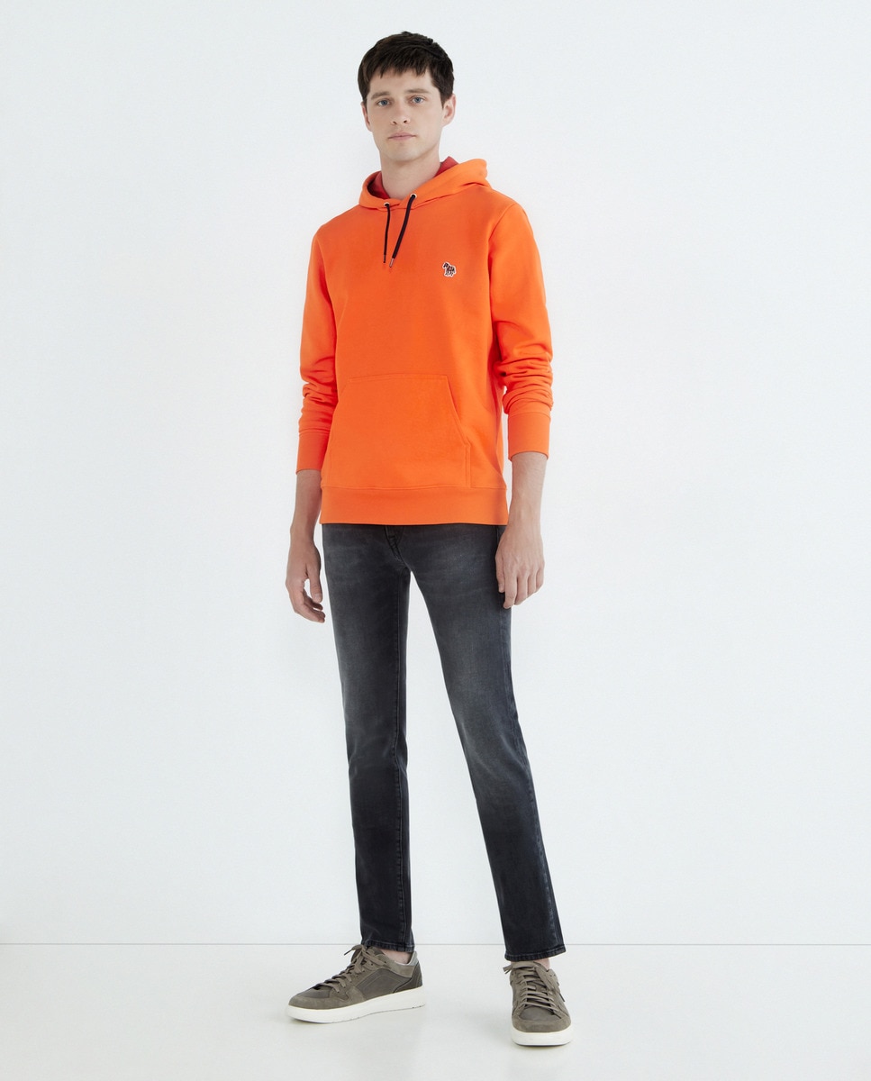 Sweat à capuche logo zèbre