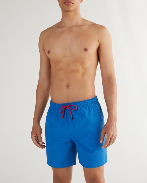 Imagen 0 de Bañador bermuda de hombre 40 cm azul