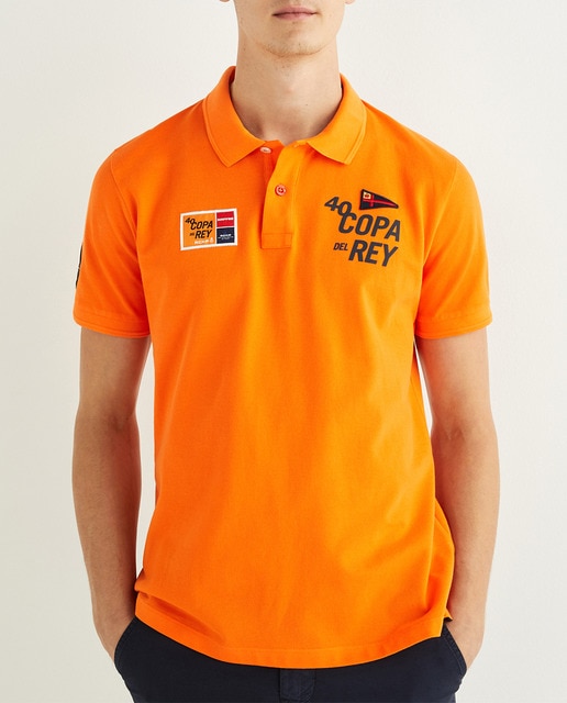 Imagen 0 de Polo de hombre en piqué orgánico