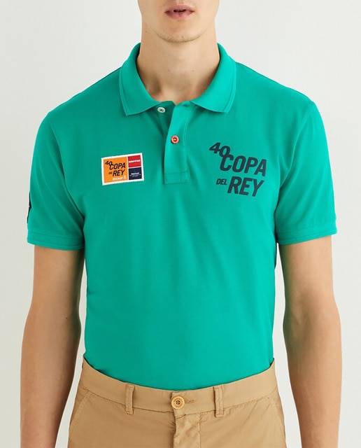 Imagen 0 de Polo de hombre en piqué orgánico