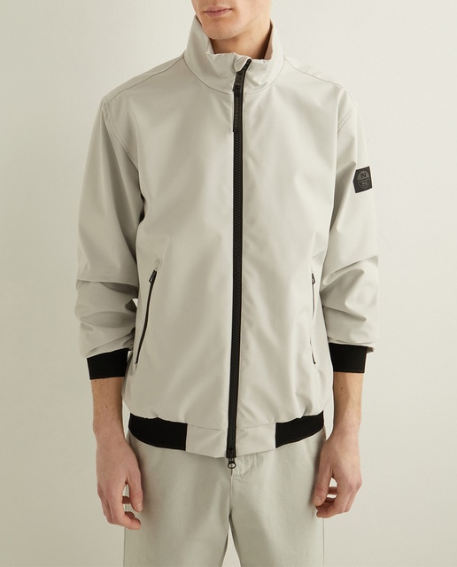 Imagen 0 de Chaqueta de hombre shoftshell blanco