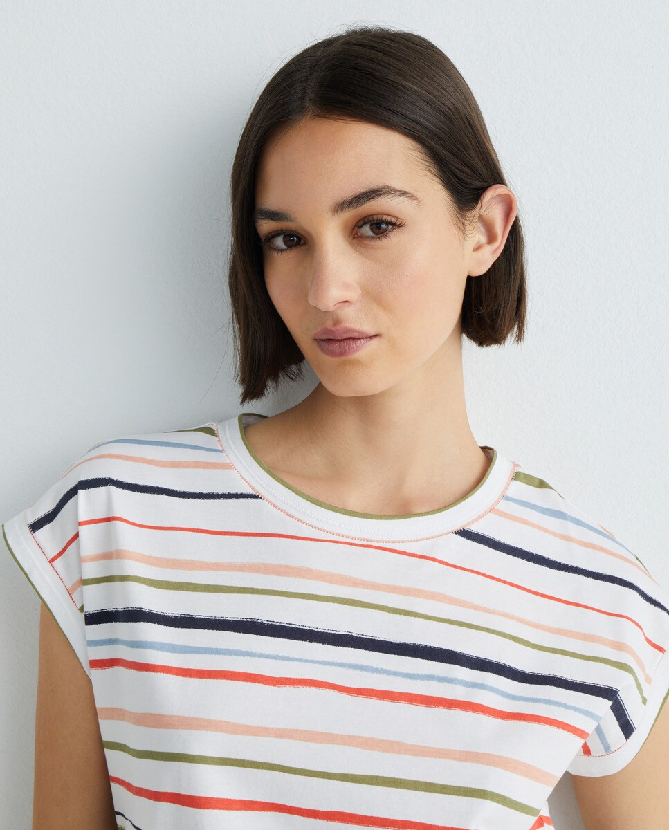 Camiseta de mujer loose fit rayas · Esprit · El Corte Inglés