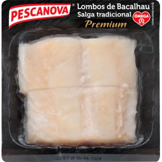 Lombos de Bacalhau Premium embalagem 550 g - Pescanova