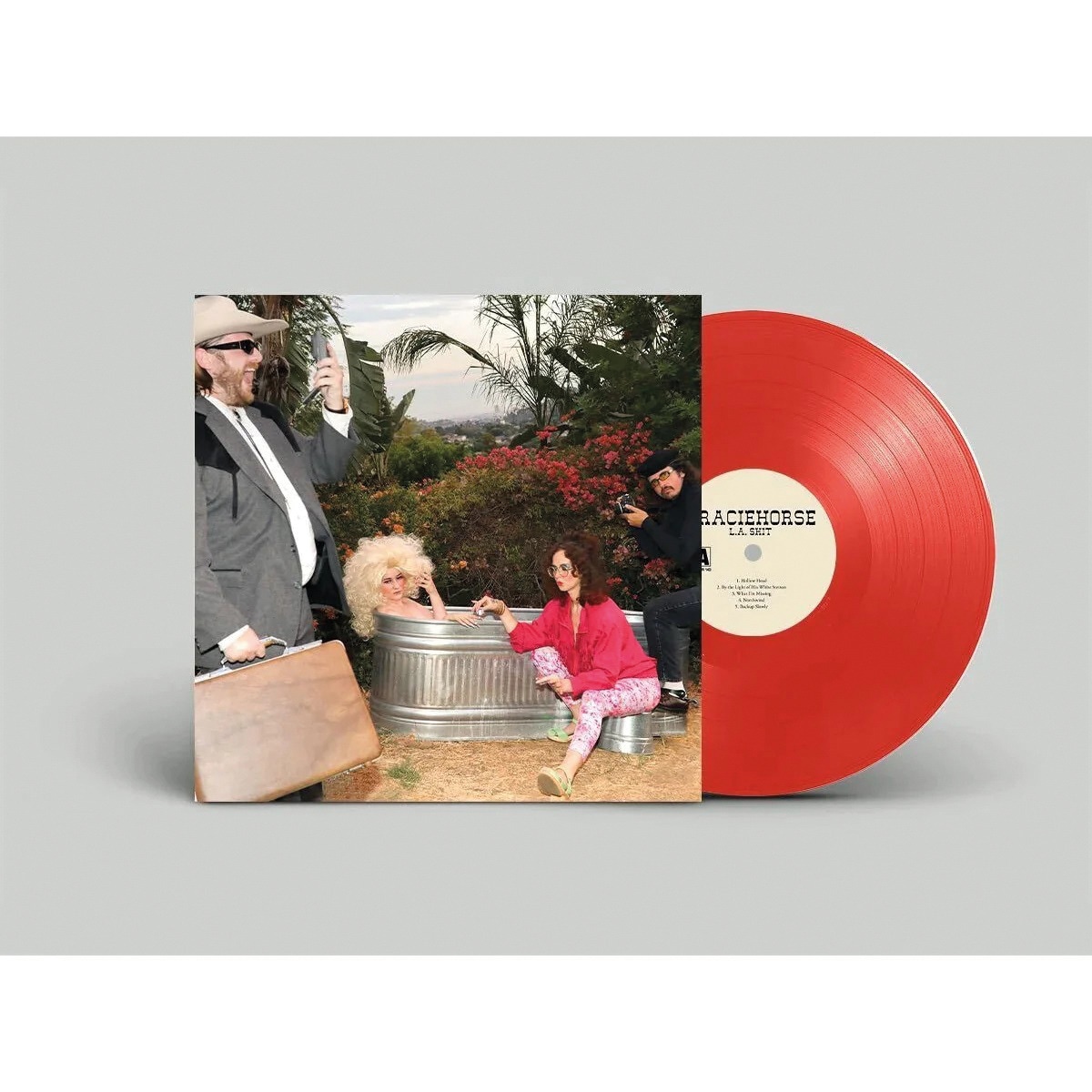 L.A. Shit (Edição Color) (LP-Vinil) Vermelho-2