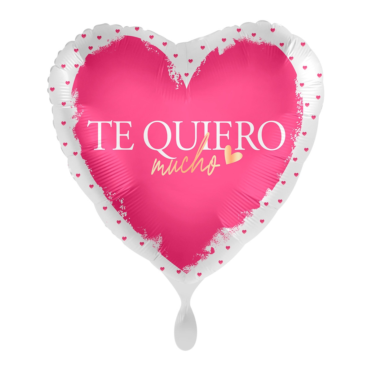 Globo foil 43cm para helio satín te quiero mucho Liragram rosa Rosa-1