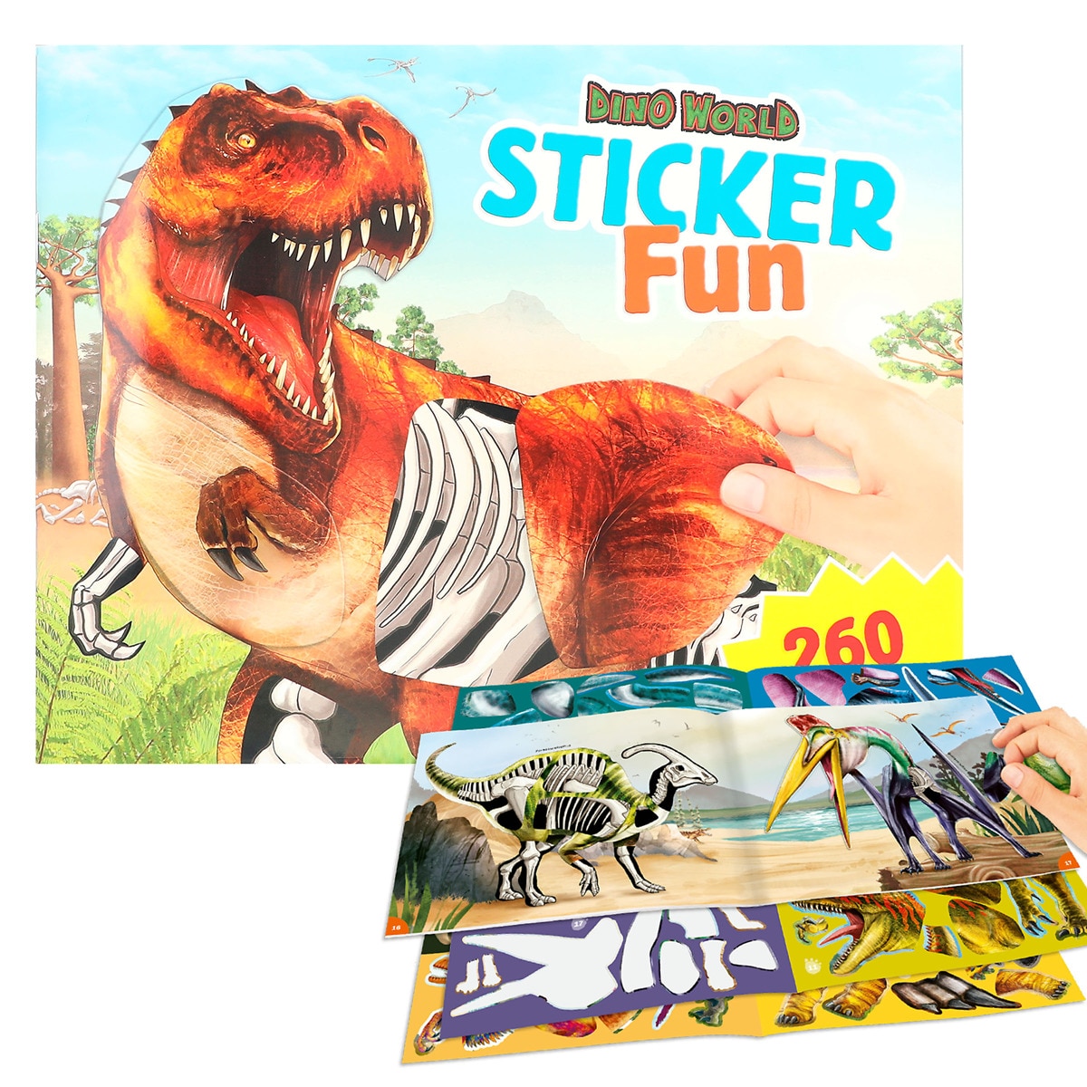 Sticker fun Dino World Depesche 2