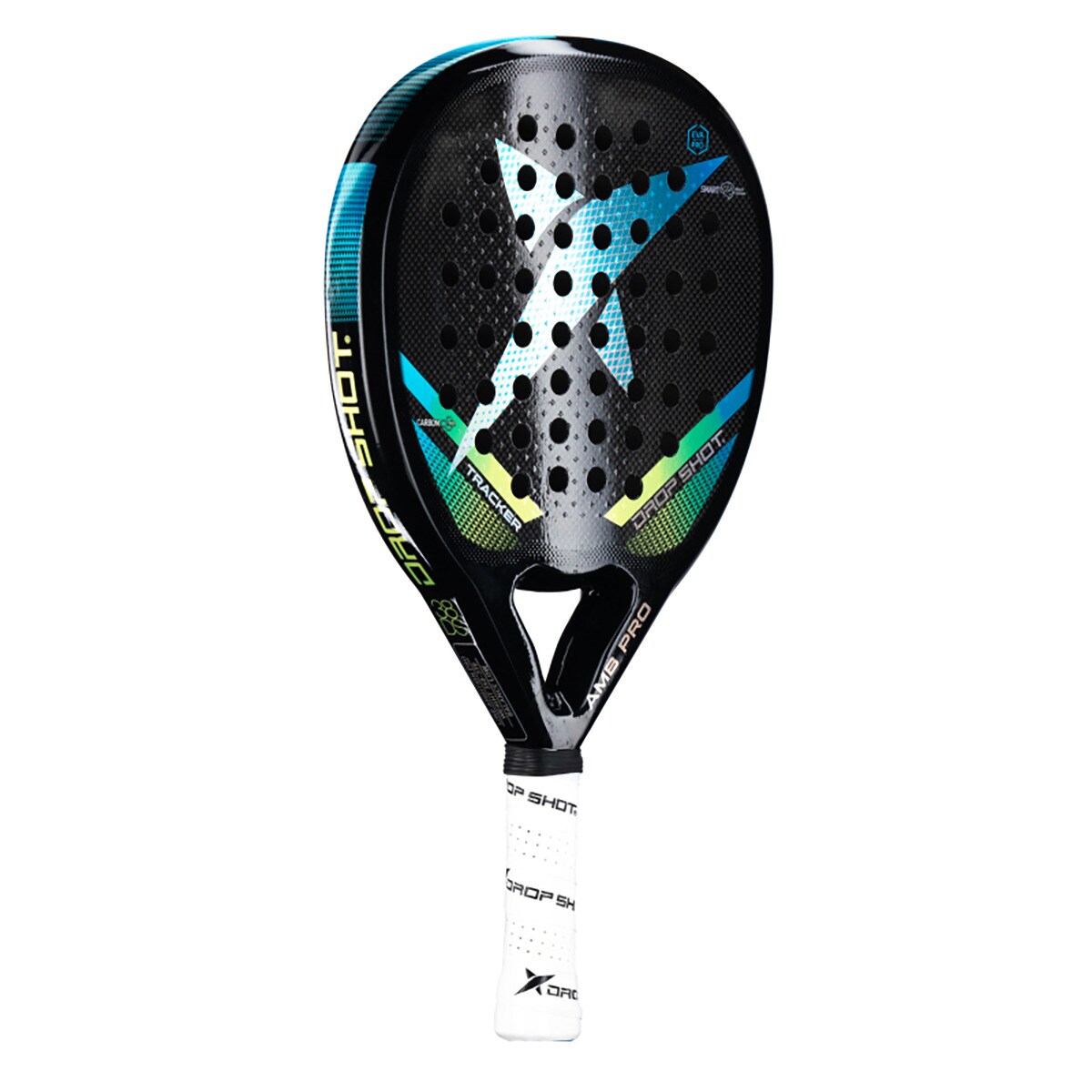 Raquete de Padel Tracker Preto / Azul-3