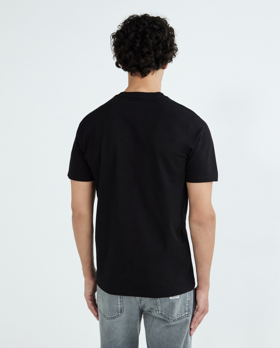 T-shirt S/S Pocket Preto-6