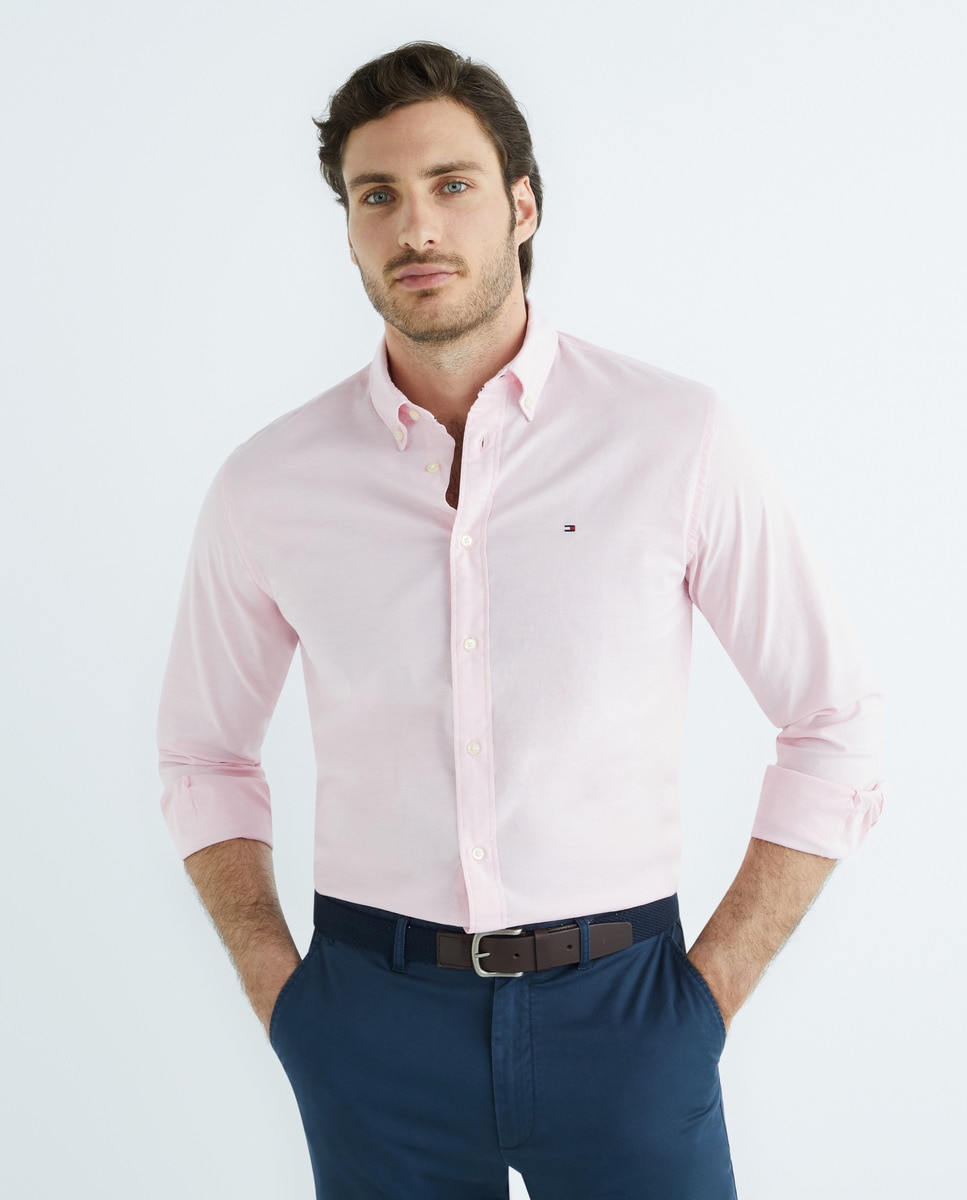 Chemise oxford regular fit à manches longues