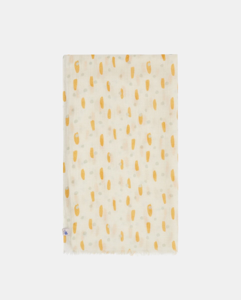 Foulard à imprimé fantaisie