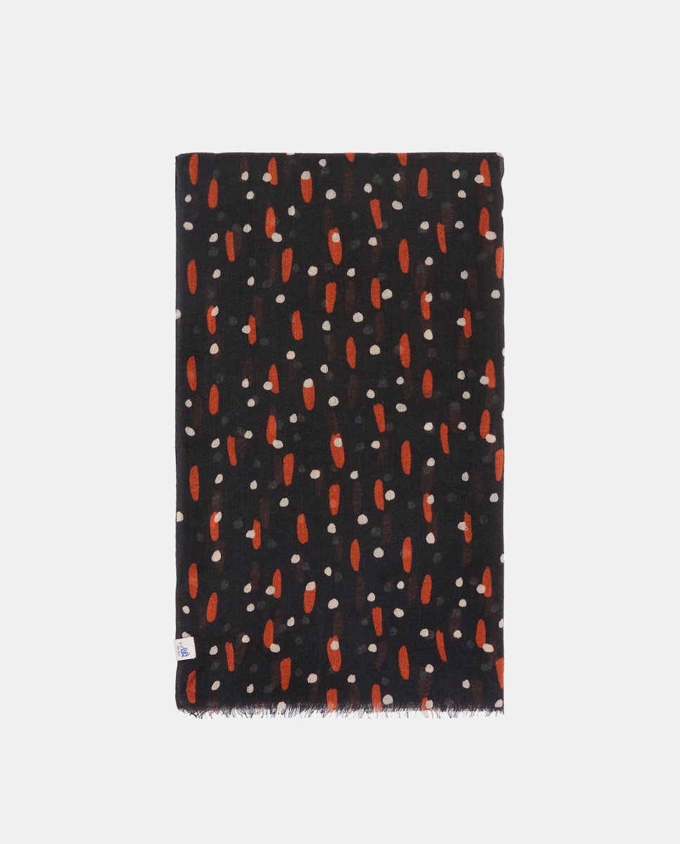 Foulard à imprimé fantaisie