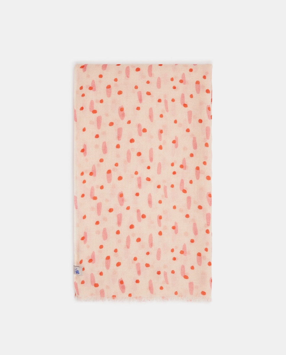 Foulard à imprimé fantaisie