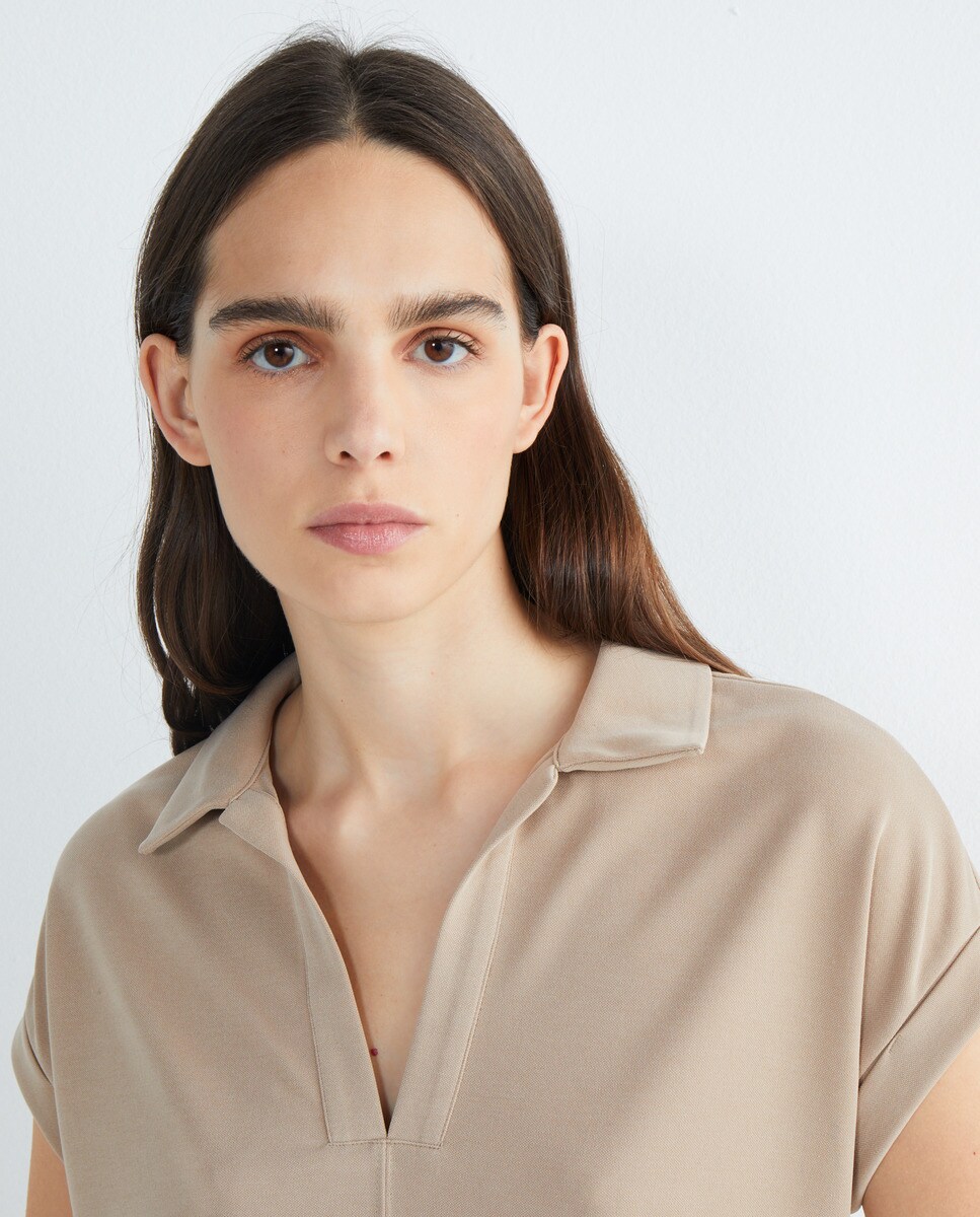 Polo cupro de mujer modal · Esprit · El Corte Inglés