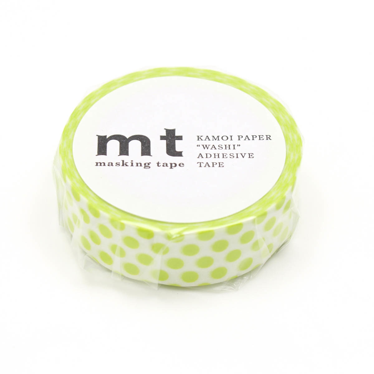 Masking Tape - Dot Lime 2