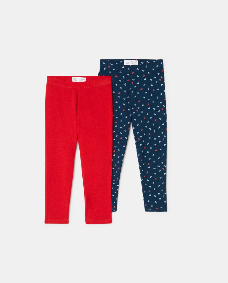 Lot de deux leggings .