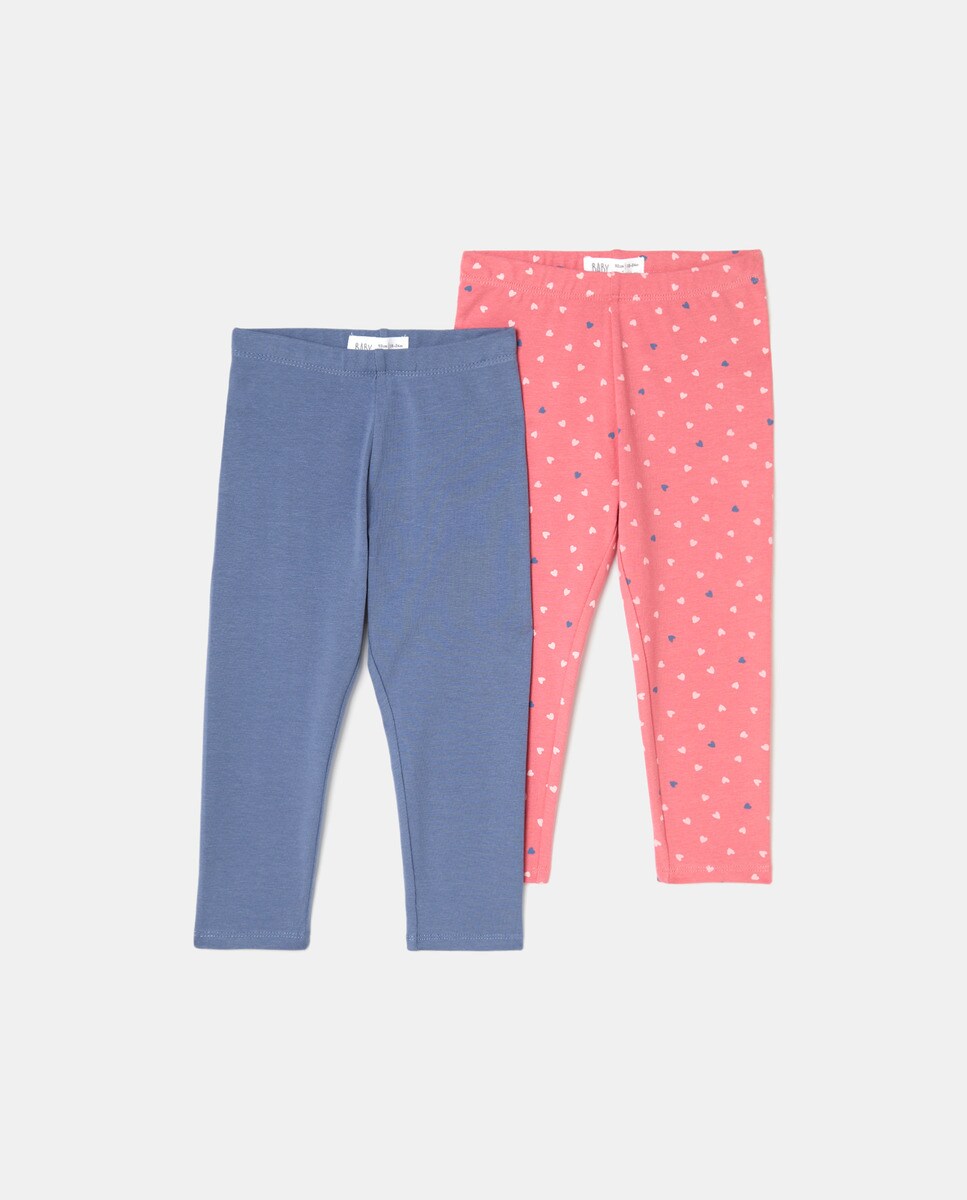 Lot de deux leggings .