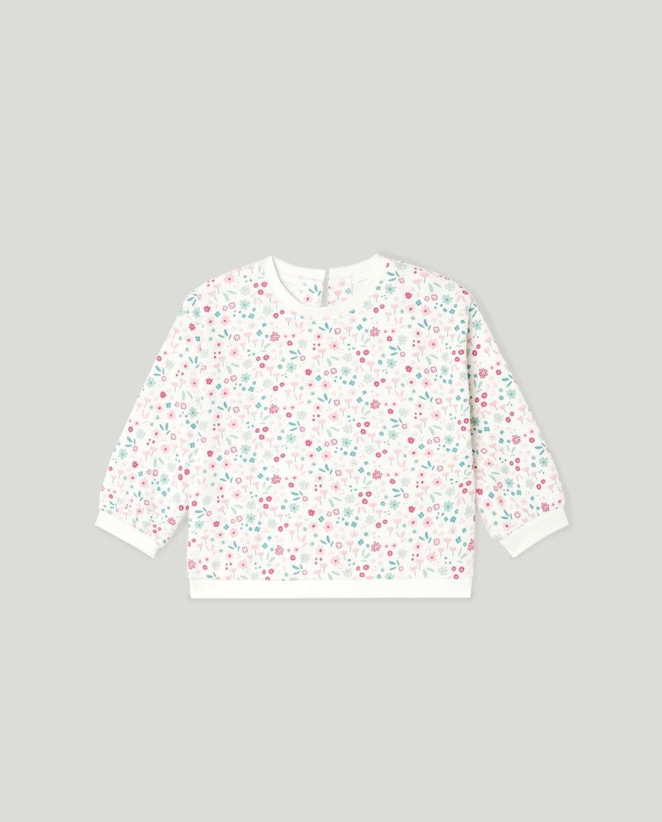 Sweat à manches longues et col rond