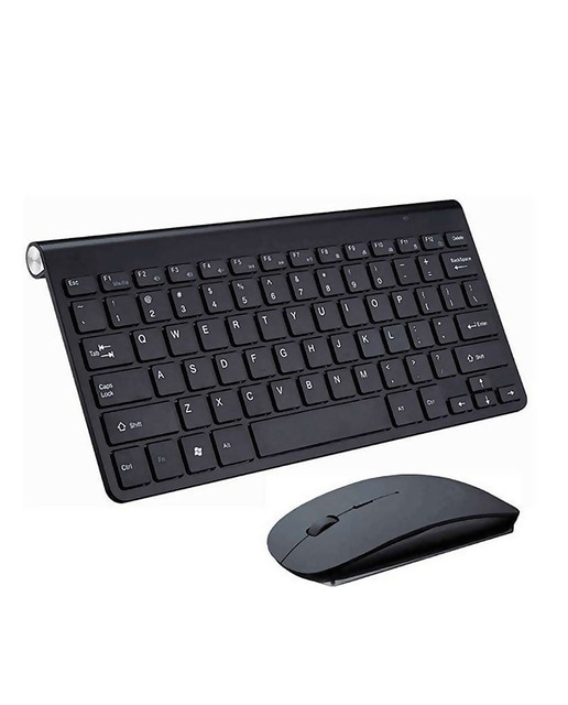 Imagen 0 de Teclado y ratón inalámbrico en color metalizado 908