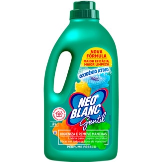 Gentil Lixívia para a Roupa a Cores e Delicada 2 L - Neoblanc