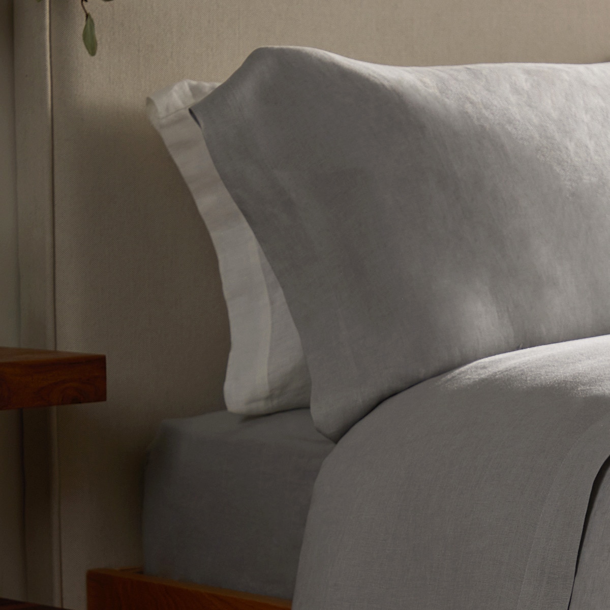 Ensemble de draps lin lavé