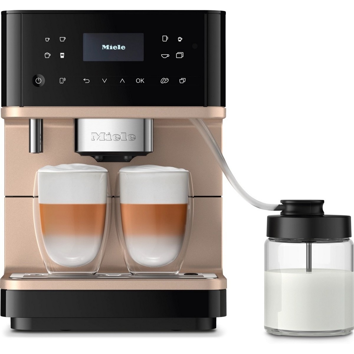 Imagem 0 de Máquina de Café Automática Miele CM 6360 MilkPerfection e OneTouch for Two com WiFiConn@ct - Preto Obsidiana