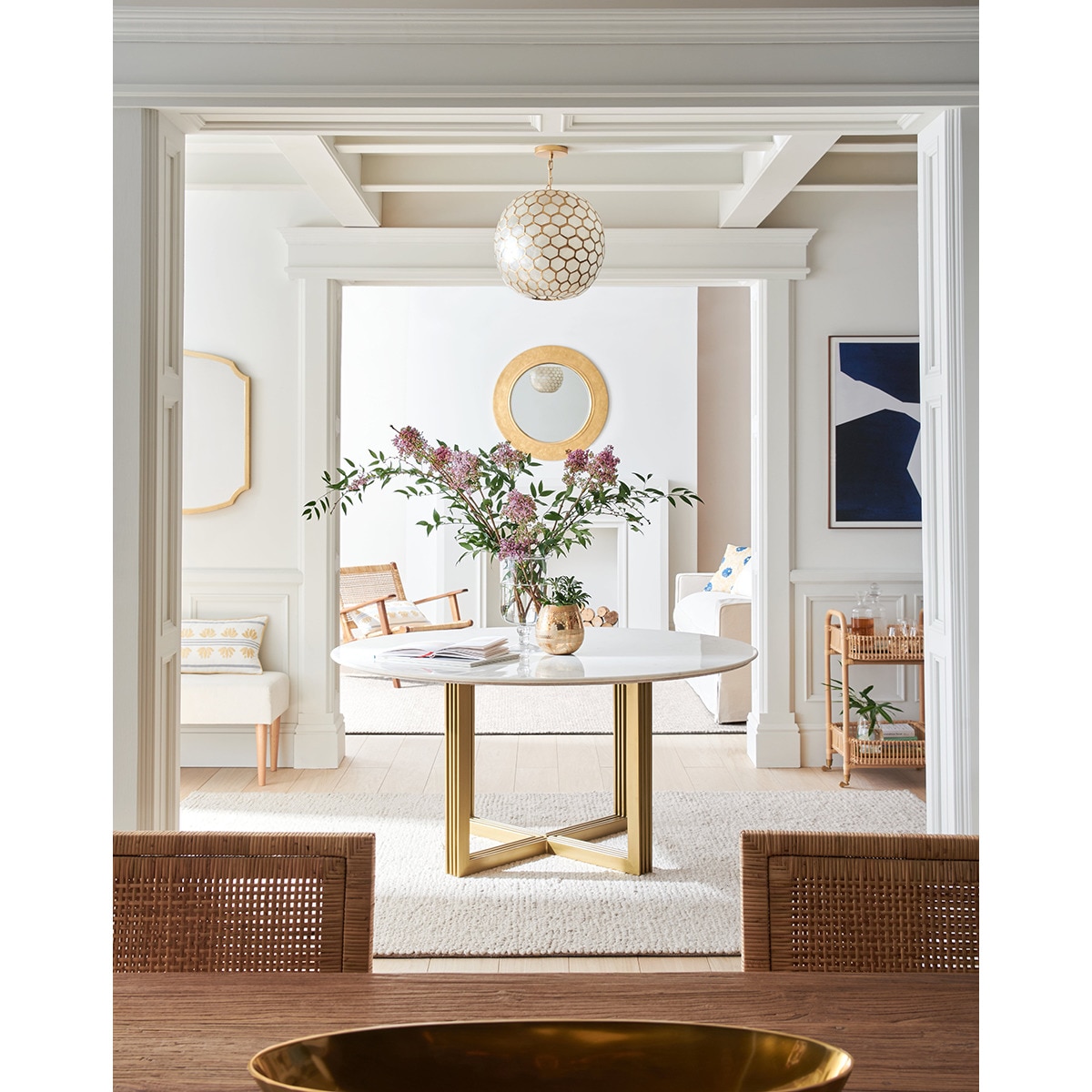 Carrinho de Rattan Borneo Natural-9