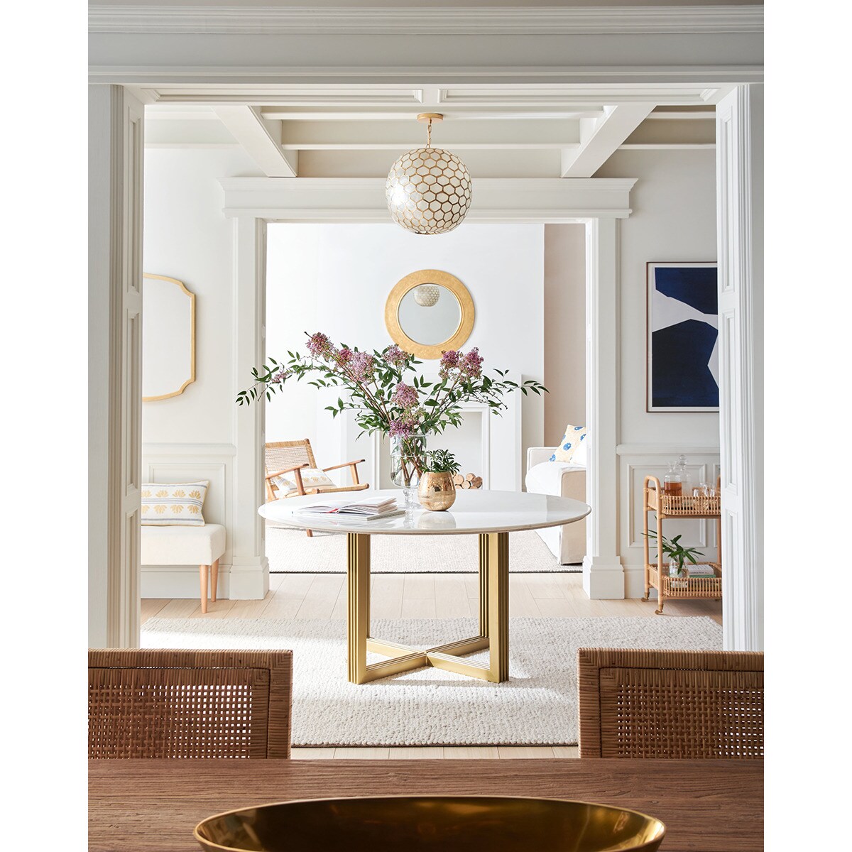 Carrinho de Rattan Borneo Natural-9