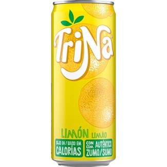 refresco de limón sin gas lata 33 cl - Trina
