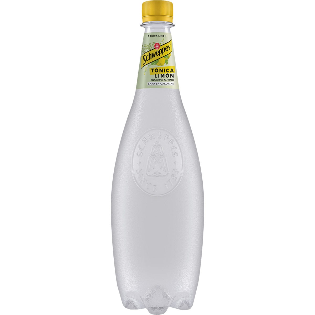 tónica sabor limón 100% aromas naturales botella 1 l