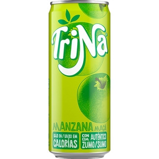 refresco de manzana sin gas lata 33 cl - Trina