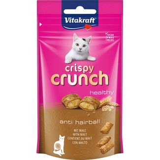 Crsipy Crunch snack para gatos con malta anti hairball envase 60 g - Vitakraft