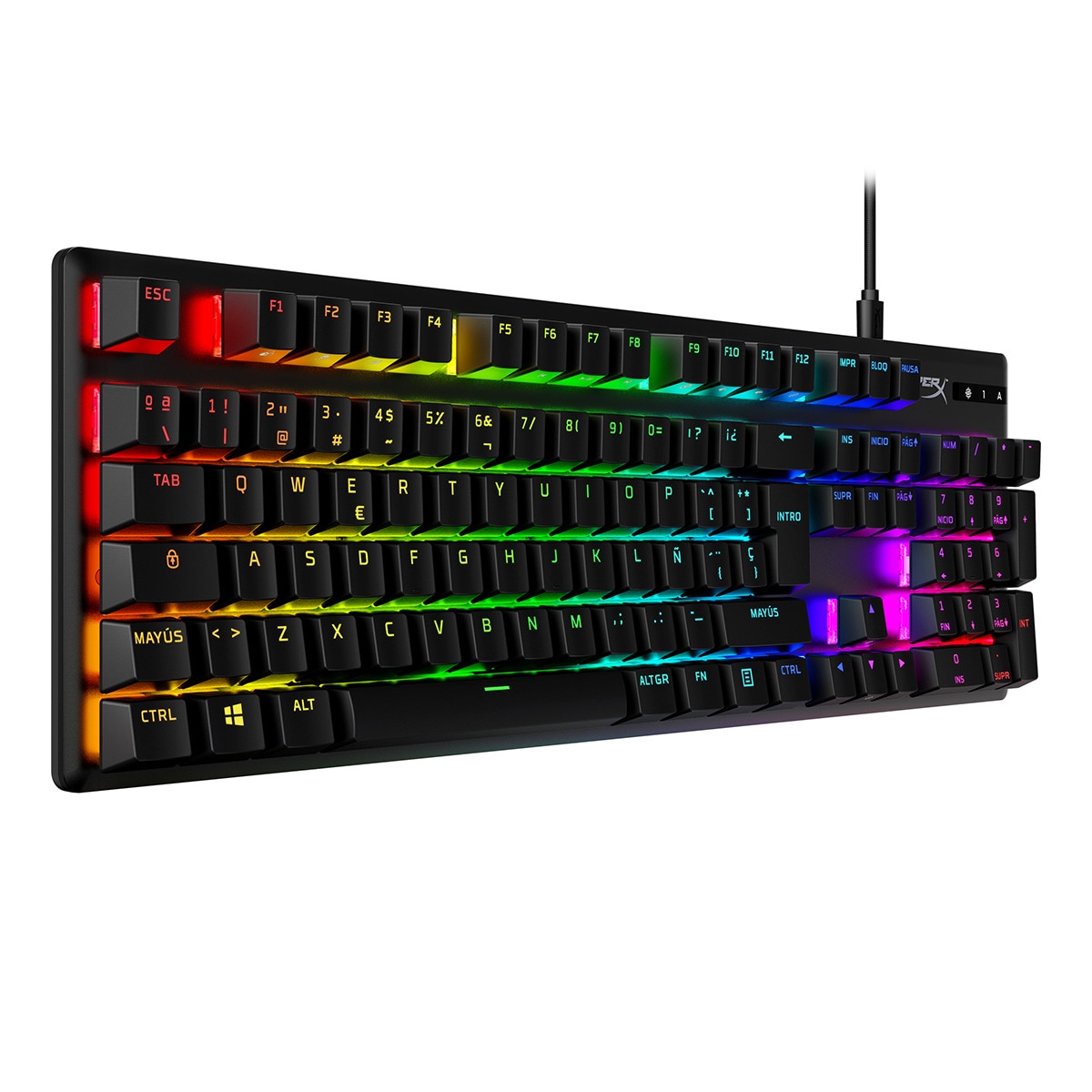 Teclado Gaming con cable HyperX Alloy Origins Negro-2