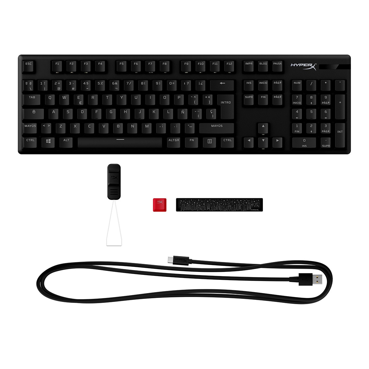 Teclado Gaming con cable HyperX Alloy Origins Negro-6
