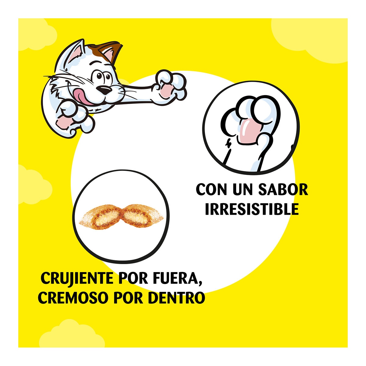 Snack para gatos  adultos Catisfactions salmón 8