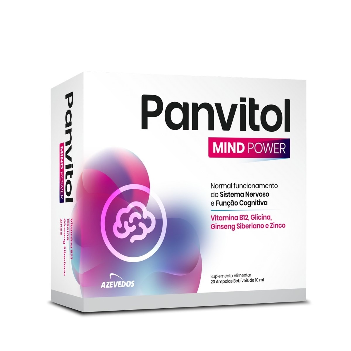 Imagem 0 de Suplementar Alimentar Panvitol Mind Power - 20x10 ml