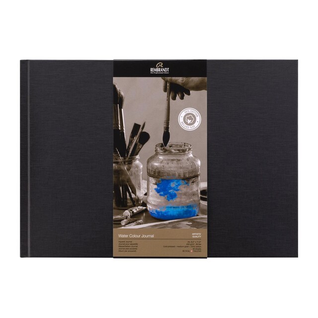 Imagen 0 de Papel para acuarela tamaño A4 de 30 hojas gramaje 200 gramos m2 Rembrandt multicolor