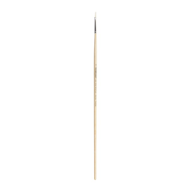 Imagen 0 de Pincel para óleo y acrílico mango largo serie 200 número 1 Rembrandt multicolor