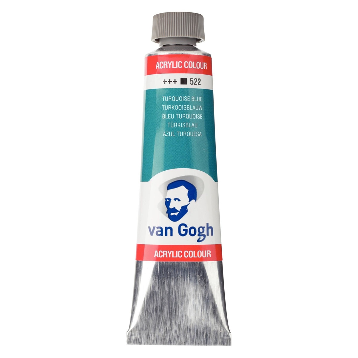 Imagen 0 de Tubo de pintura acrílica de 40 ml Van Gogh azul turquesa