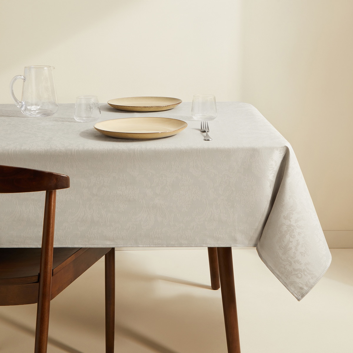 Mantel antimanchas resinado Ariadna El Corte Inglés Piedra-1