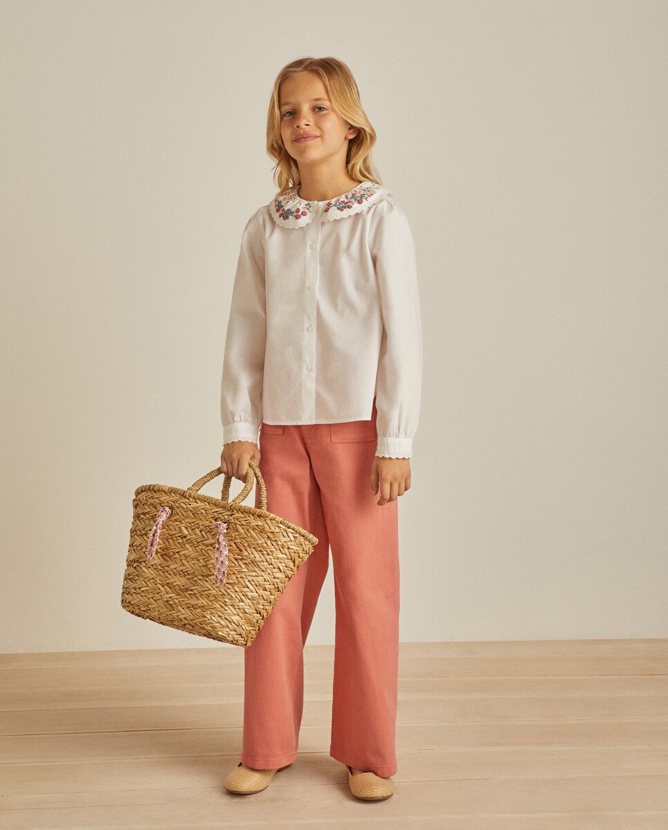 Chemisier à manches longues