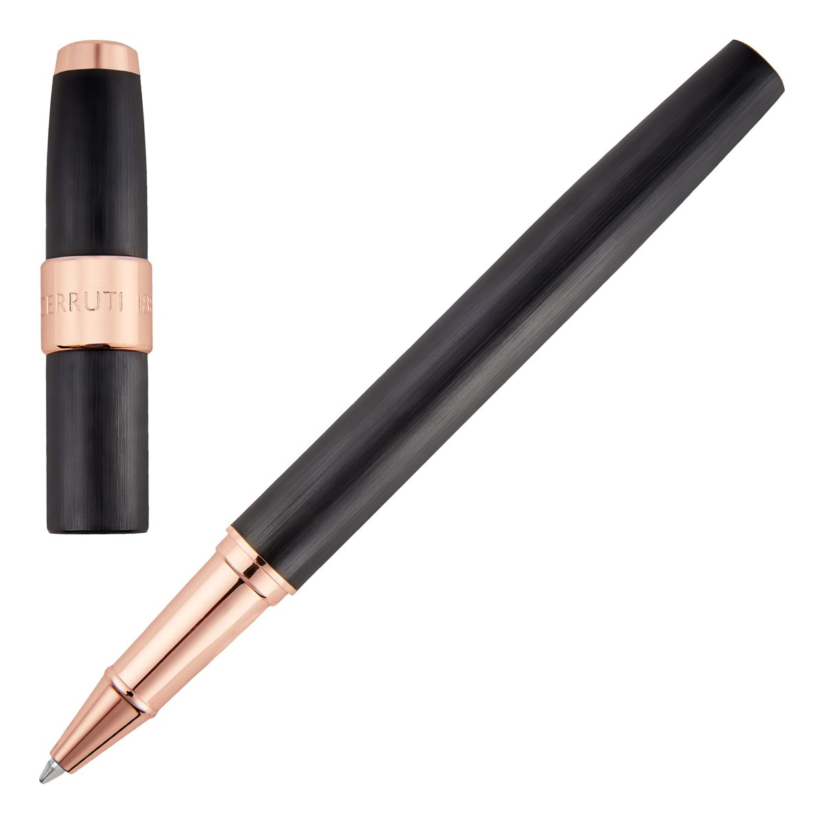 Rollerball Block Brushed Cerruti 1881 negro 4