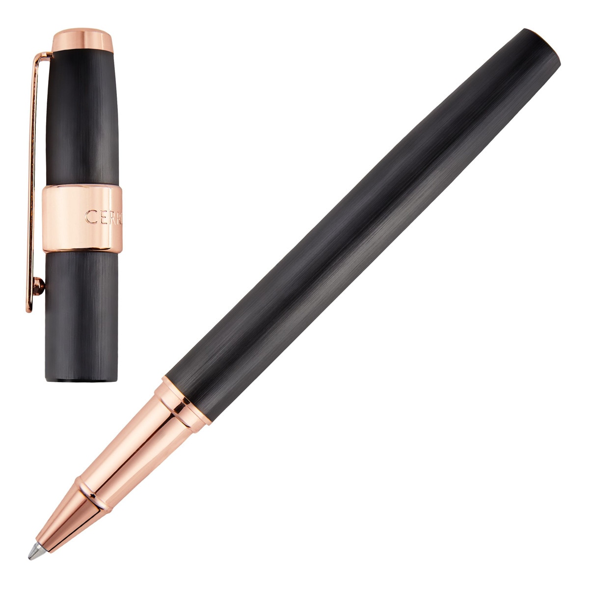 Rollerball Block Brushed Cerruti 1881 negro 3