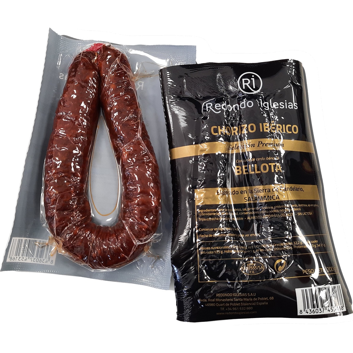 Chouriço Ibérico de Bolota unidade 200 g