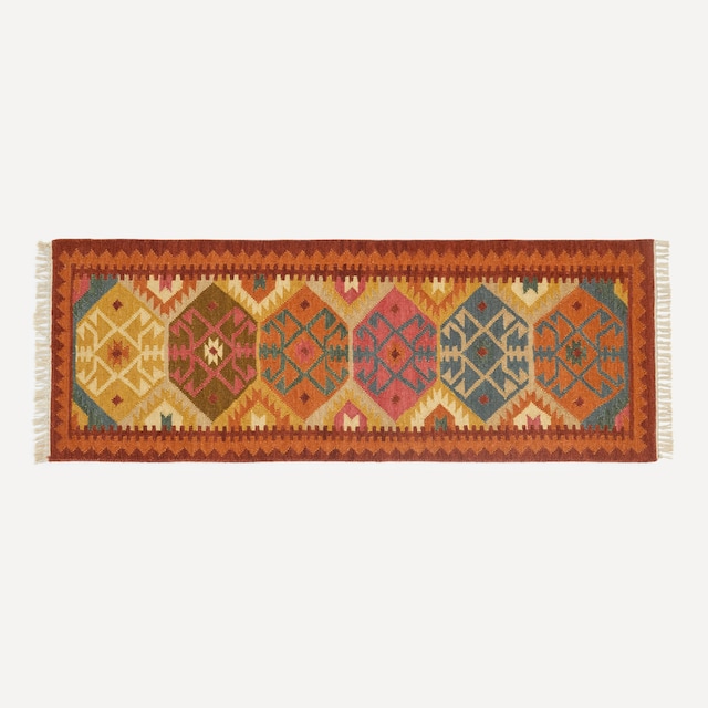 Imagem 0 de Tapete Kilim de lã Abakán