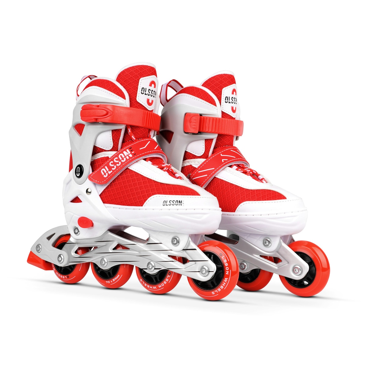 Patines en línea Halley Olsson and Brothers Rojo / Blanco-2