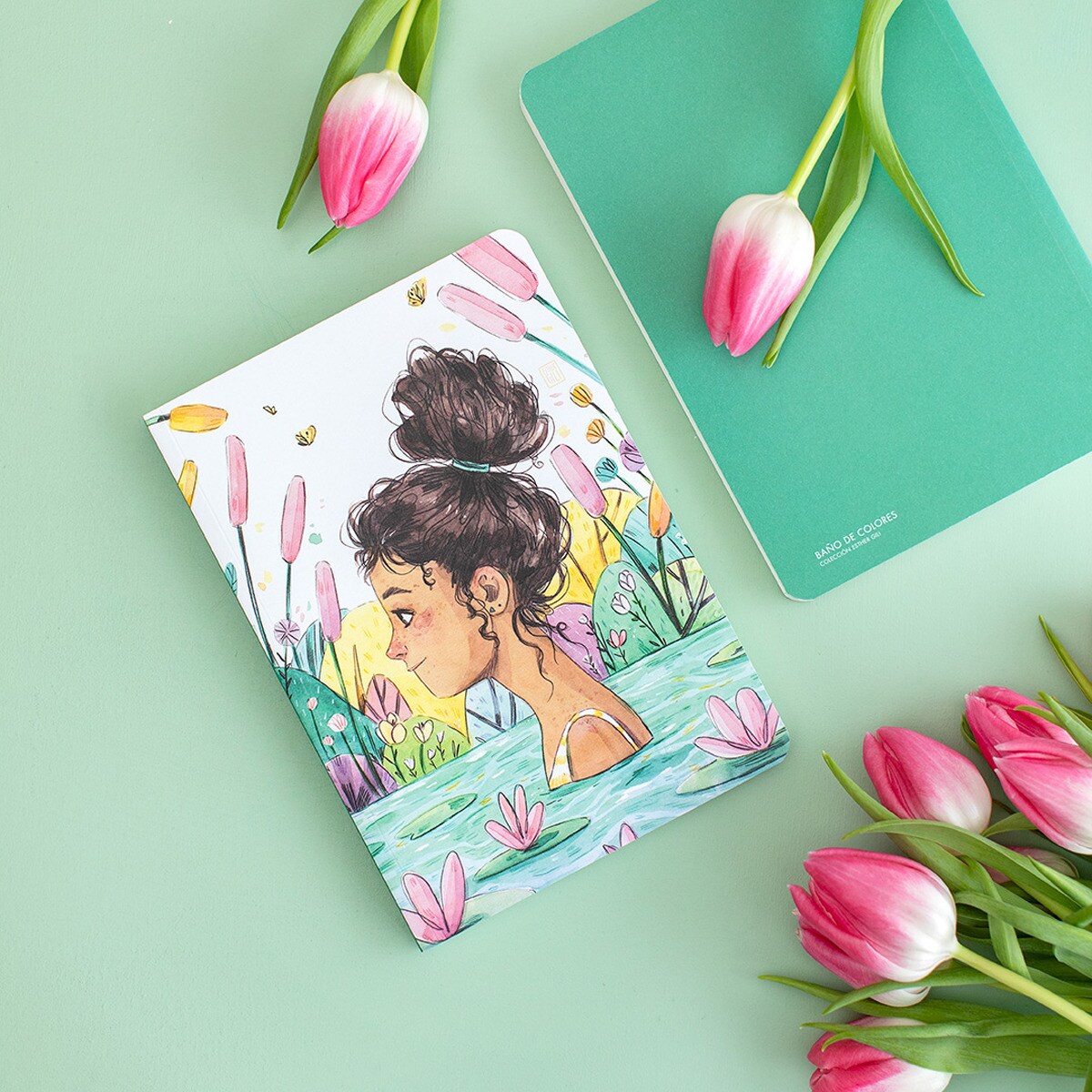 Caderno Esther Gili Banho de Cores 4